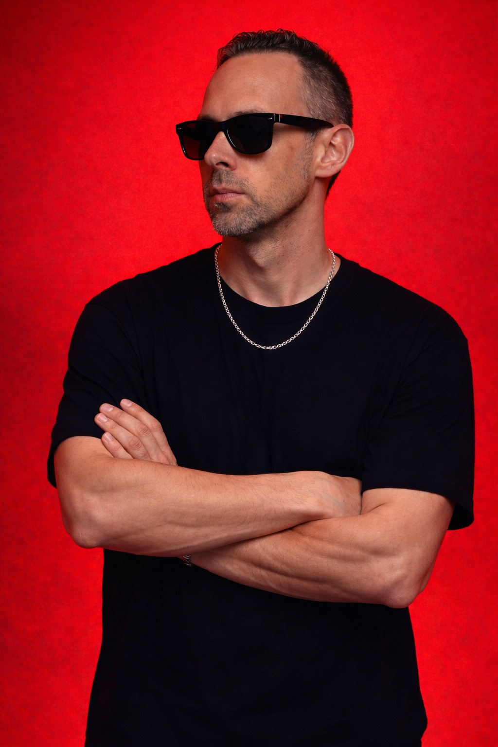 Like Tony portrait with arms crossed